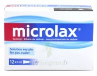 Microlax Sorbitol Citrate Et Laurilsulfoacetate De Sodium S Rect En Récipient Unidose 12récip-unidoses-can/5ml à SAINT-GERMAIN-DU-PUY